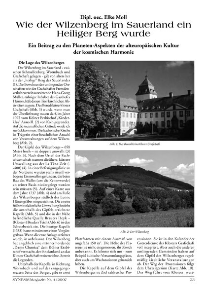 Wie der Wilzenberg im Sauerland ein Heiliger Berg wurde