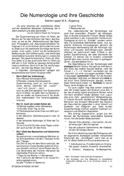 Die Numerologie und ihre Geschichte