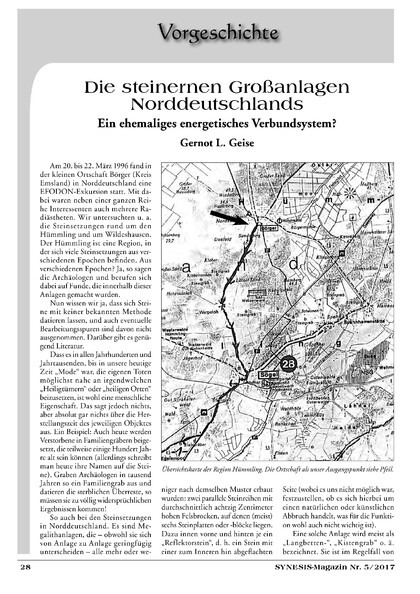 Die steinernen Großanlagen Norddeutschlands – Ein ehemaliges energetisches Verbundsystem?