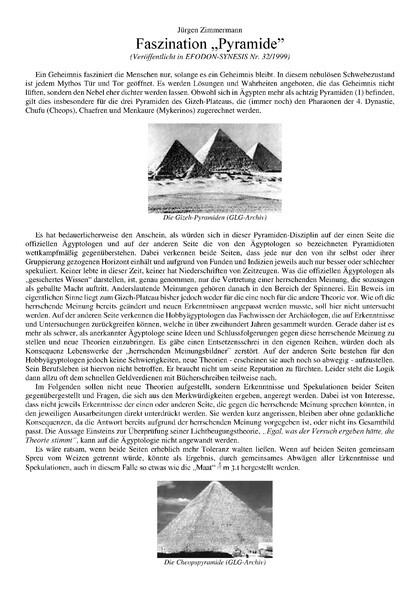 Faszination “Pyramide”