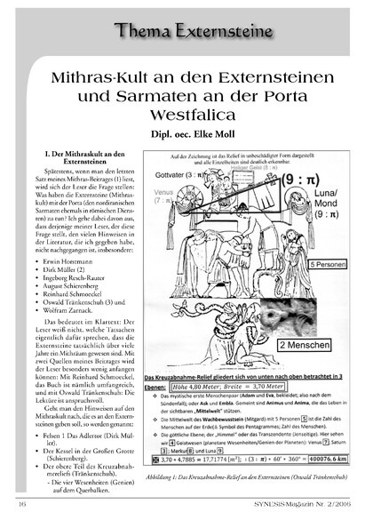 Mithraskult an den Externsteinen und Sarmaten an der