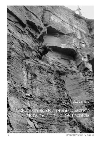 Exkursion zu den prähistorischen Monumenten bei Sternenfels