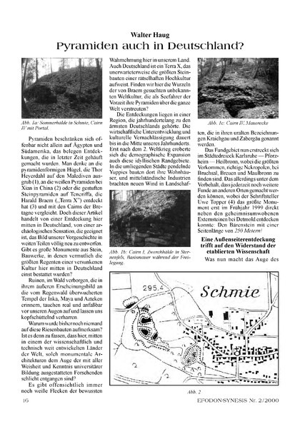 Pyramiden im Kraich- und Zabergau entdeckt! Einladung zur Besichtigung der prähistorischen Monumente