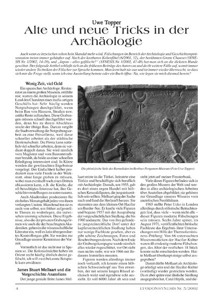 Alte und neue Tricks in der Archäologie