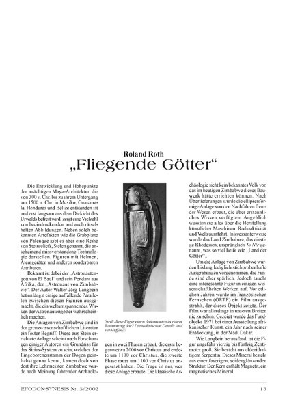 Fliegende Götter