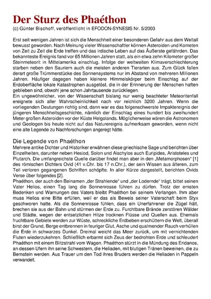 Der Sturz des Phaéthon