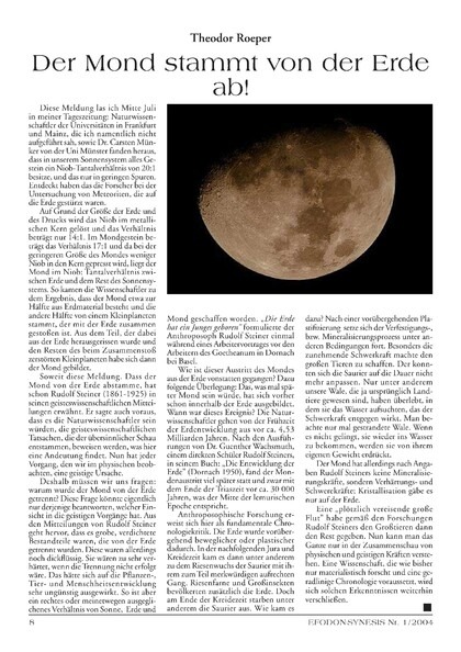 Der Mond stammt von der Erde ab! 