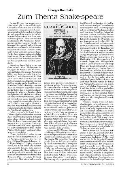 Zum Thema Shake-speare