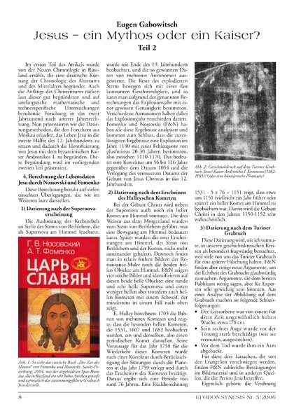 Jesus – ein Mythos oder ein Kaiser? (Teil 2)