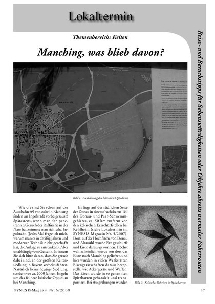 Manching, was blieb davon?