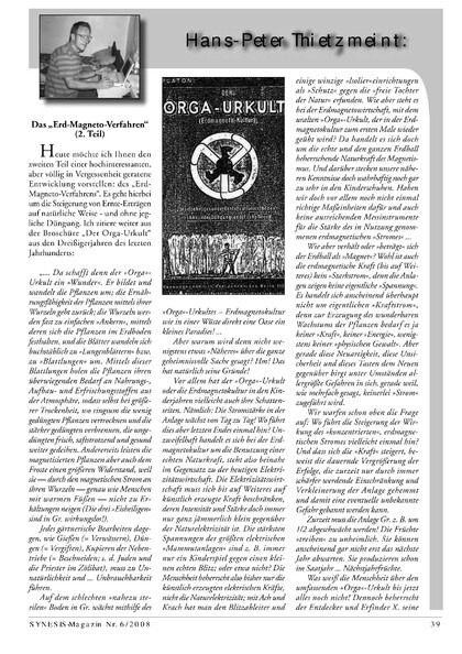 Das „Erd-Magneto-Verfahren“ (Teil 2)