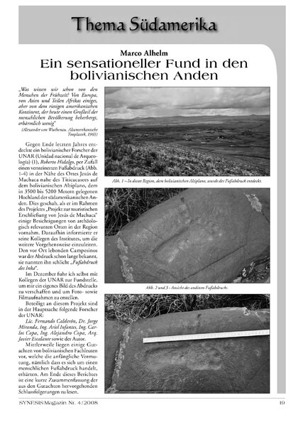 Ein sensationeller Fund in den bolivianischen Anden