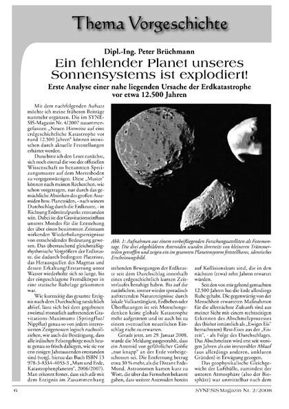 Ein fehlender Planet unseres Sonnensystems ist explodiert!