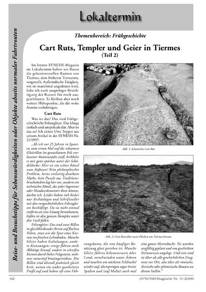 Cart Ruts, Templer und Geier in Tiermes (Teil 2)