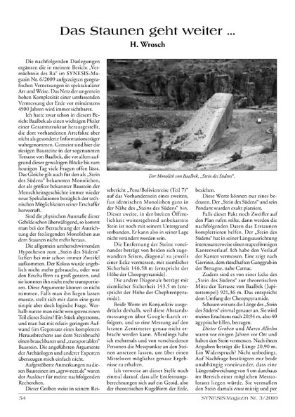 Das Staunen geht weiter … (Baalbek)