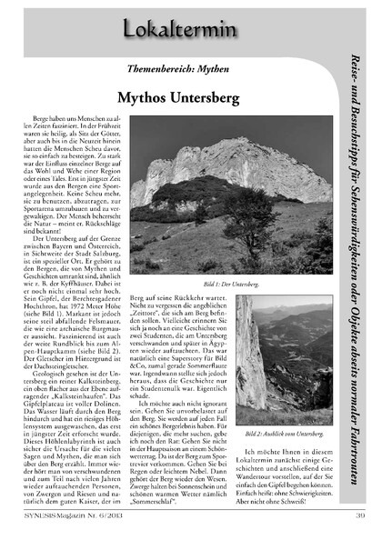 Mythos Untersberg