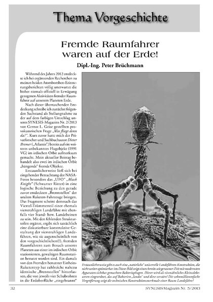 Fremde Raumfahrer waren auf der Erde! (Teil 1)
