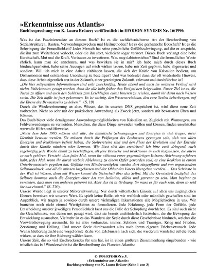 „Erkenntnisse aus Atlantis“ Dr. Frank Alper