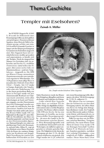 Templer mit Eselsohren?