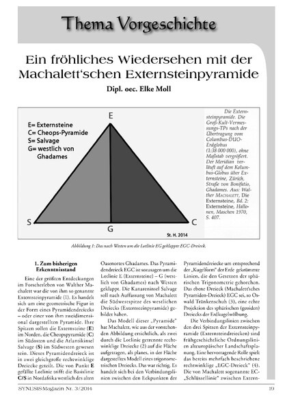 Ein fröhliches Wiedersehen mit der Machalett‘schen Externsteinpyramide