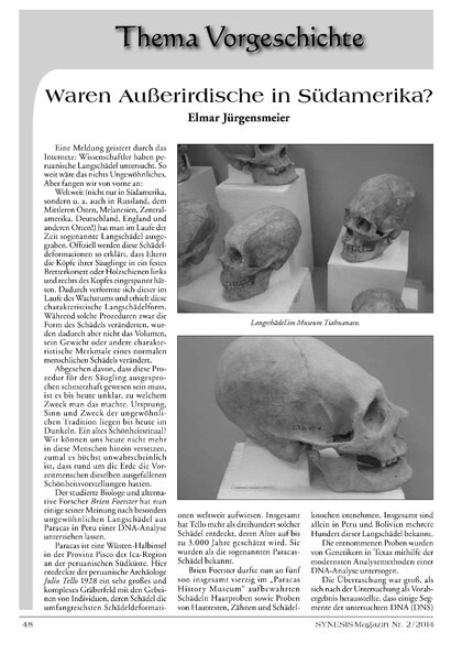 Waren Außerirdische in Südamerika?