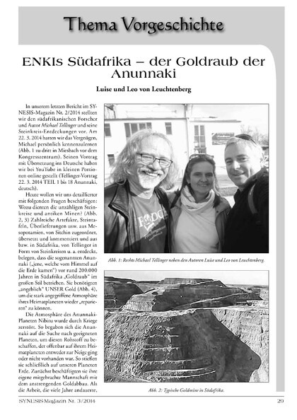 ENKIs Südafrika – Der Goldraub der Anunnaki