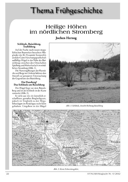 Heilige Höhen im nördlichen Stromberg