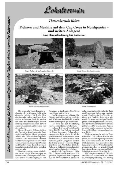Dolmen und Menhire auf dem Cap Creus in Nordspanien – und weitere Anlagen? Eine Herausforderung für Entdecker