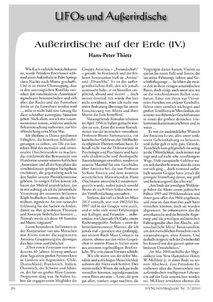 Außerirdische auf der Erde (Teil 4)