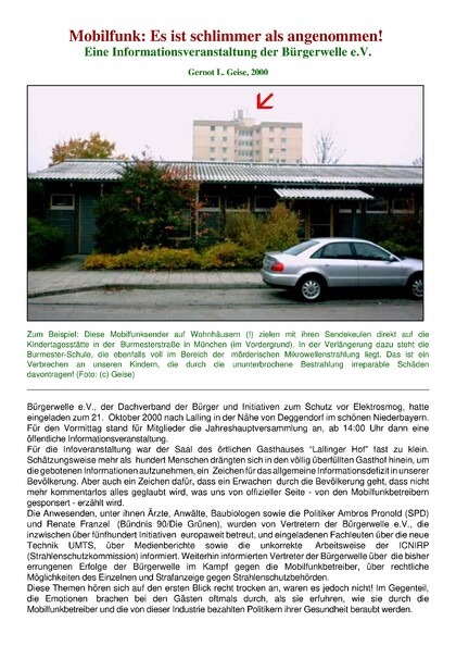 Mobilfunk: Es ist schlimmer als angenommen!
